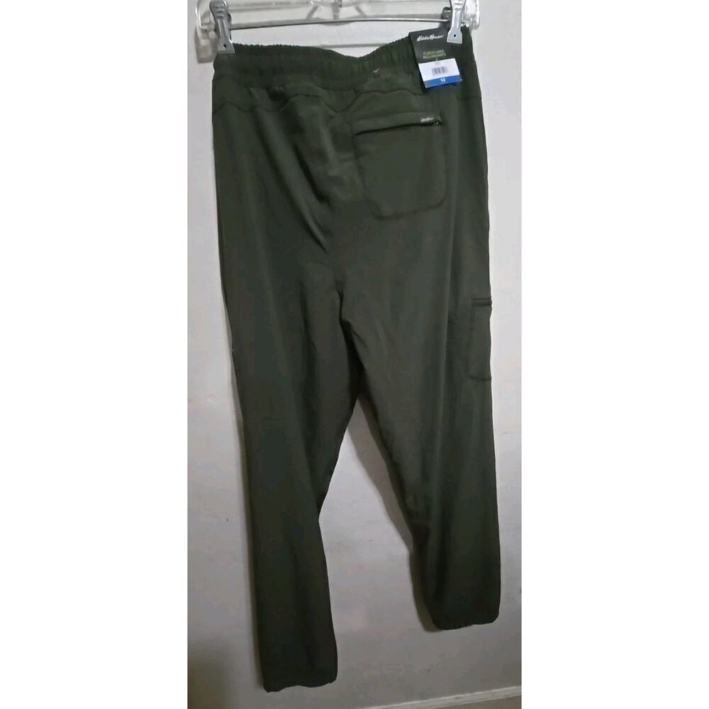 NEW Eddie Bauer Women's Fleece-Lined Pull-On Pants, purple, Size 10 - Picture 9 of 13